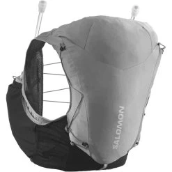 SALOMON ADV SKIN 12W WITH FLASKS QUIET SHADE/BLA 23