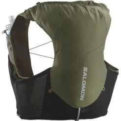 SALOMON ADV SKIN 5 WITH FLASKS GRAPE LEAF/BLACK 23