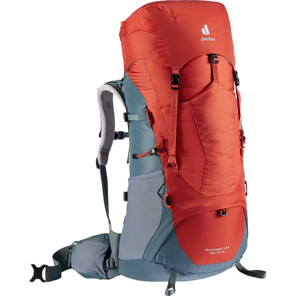 DEUTER AIRCONTACT LITE 45 + 10 SL PAPRIKA/BLEU SARCELLE 22 1 DEUTER AIRCONTACT LITE 45 + 10 SL PAPRIKA/BLEU SARCELLE 22